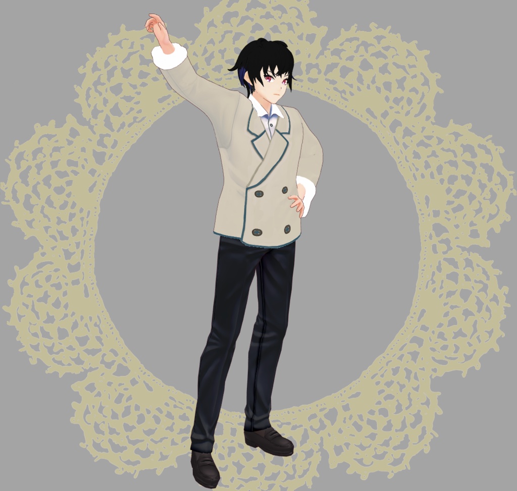だらけた制服（上）