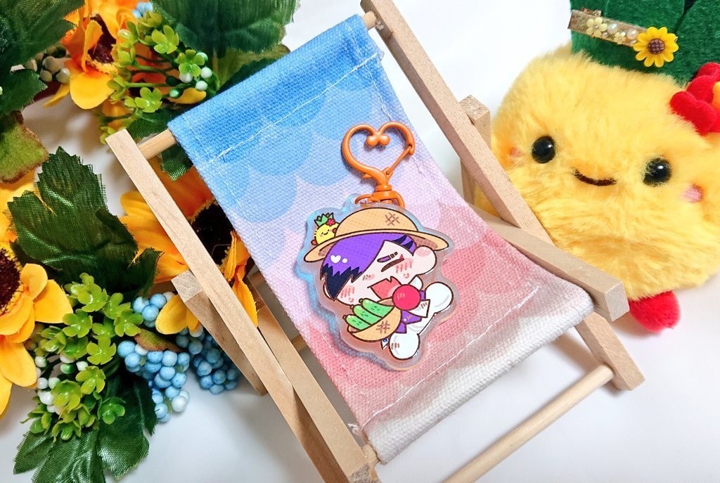 夏の幻覚アクキー