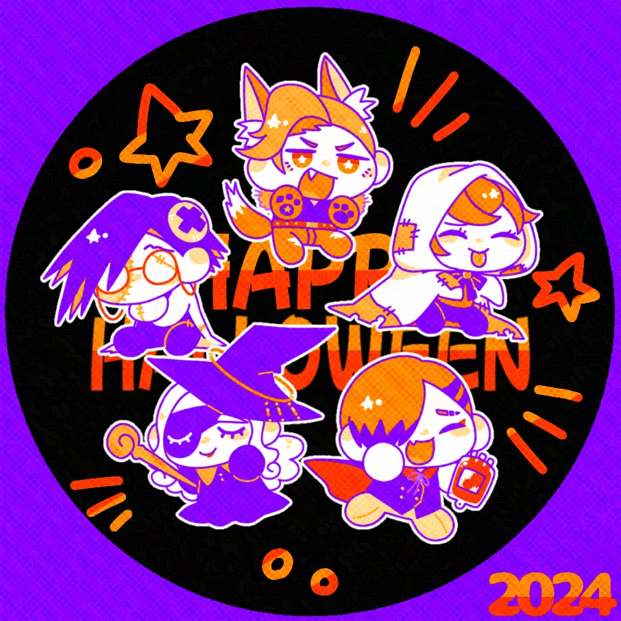ハロウィン缶バッジ