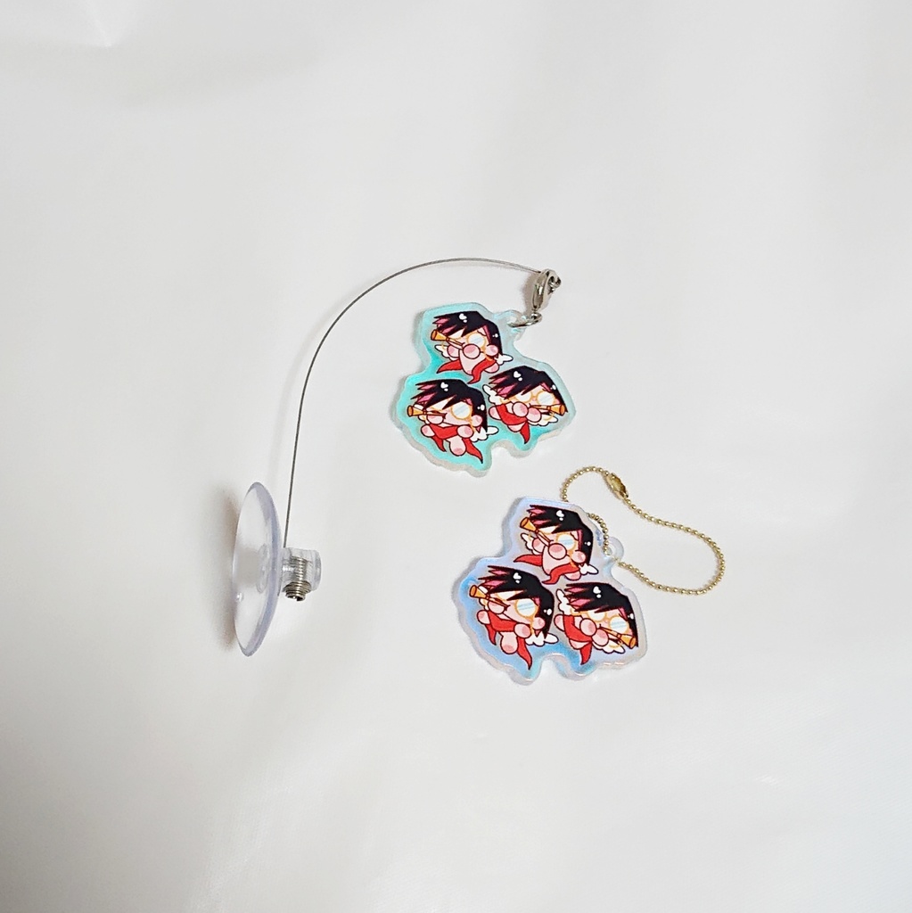 ☔👼アクリルチャーム