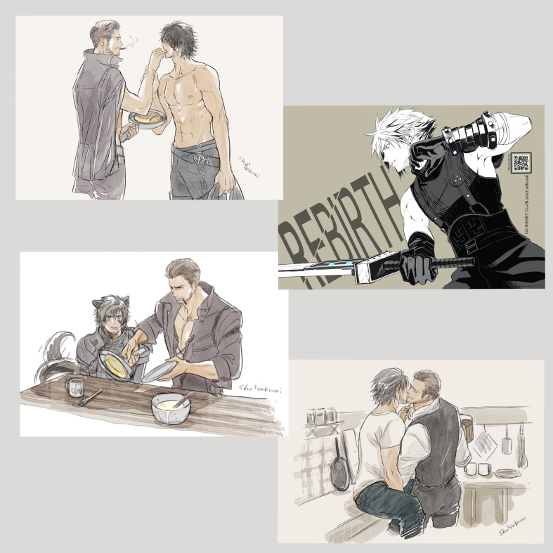 Cid&Clive+Cloud postcard set