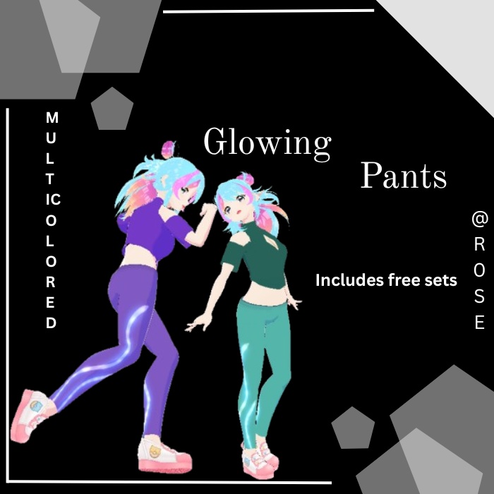 [ Free Items Included ] Glowing Pants 