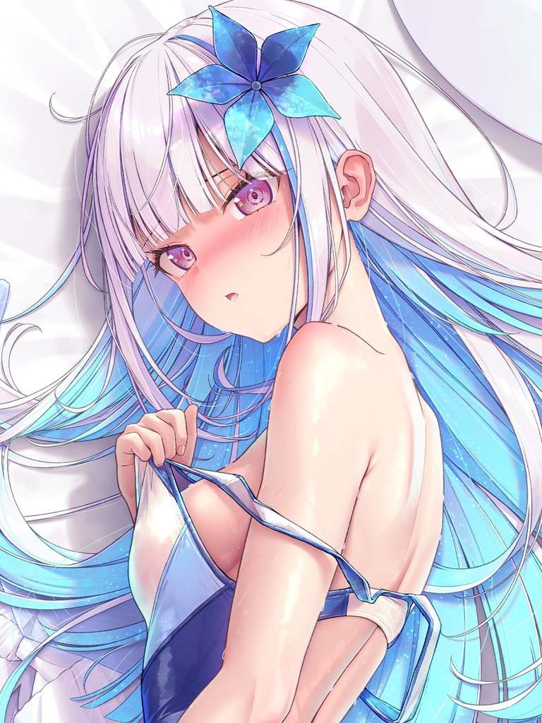 【終了】リゼ様 抱き枕カバー 競泳.ver 【非公式】