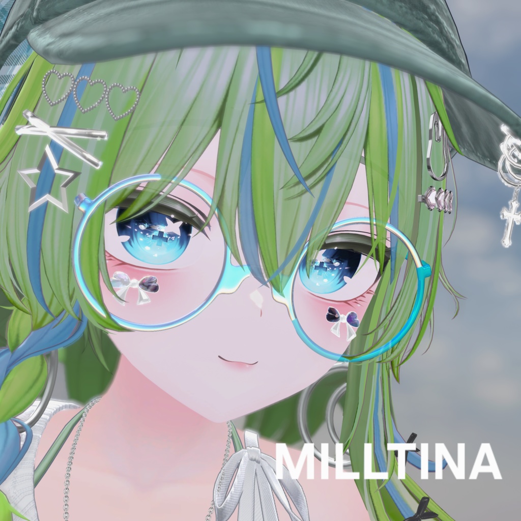 【VRChat】Mixed Material Glasses【MA対応】