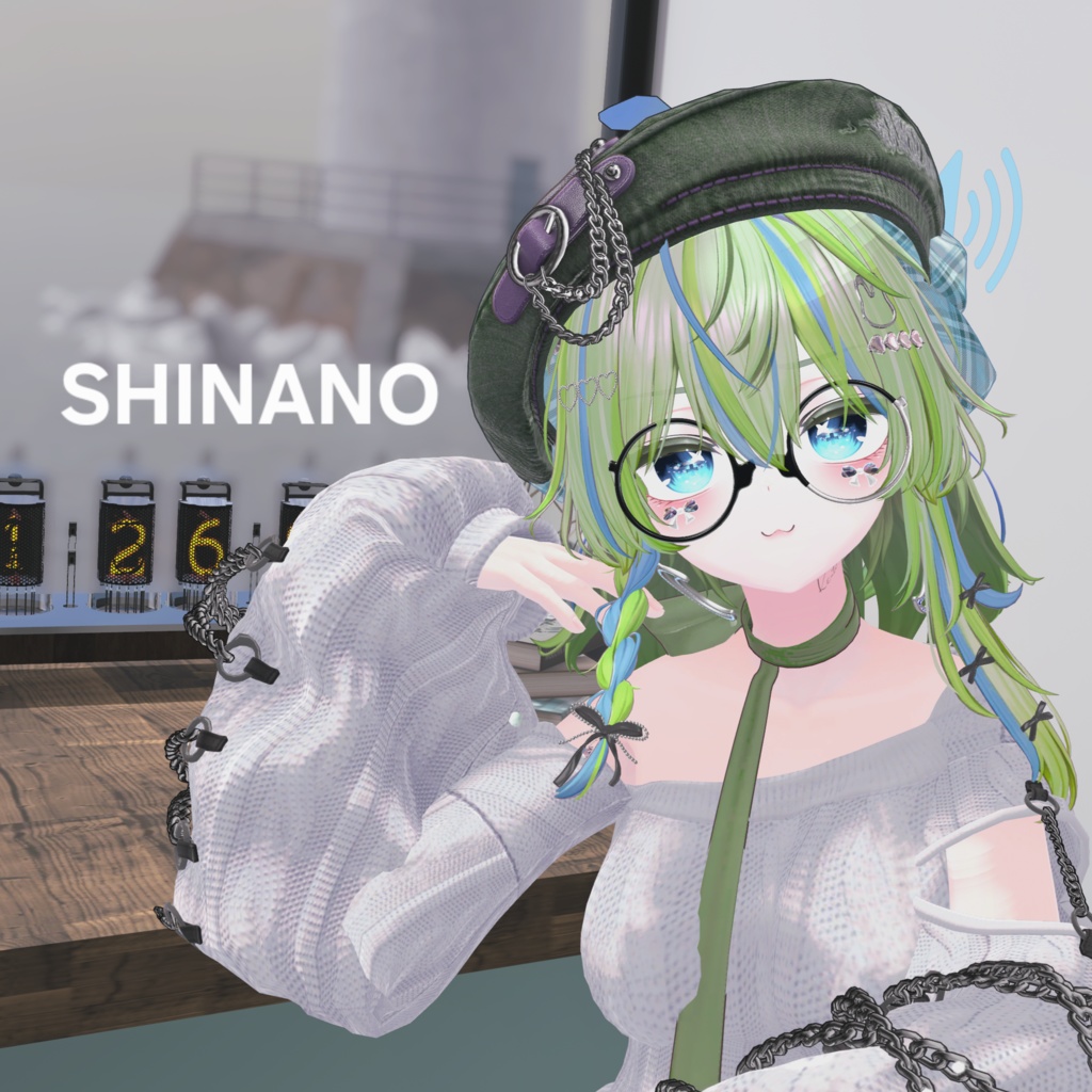 【VRChat】Mixed Material Glasses【MA対応】