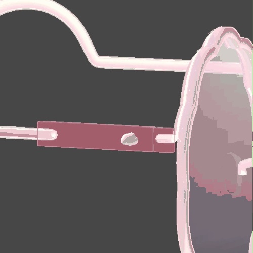 【VRChat】もこもこメガネ【MA対応】