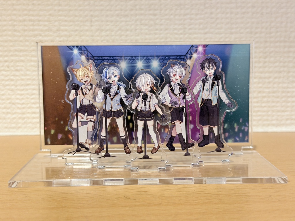【受注生産品限定】ジオラマ風アクリルスタンド(全員集合ver.)