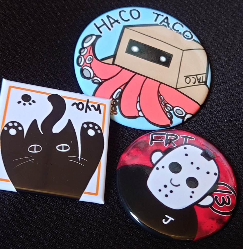 佳透の缶バッチ(ロジウラ)