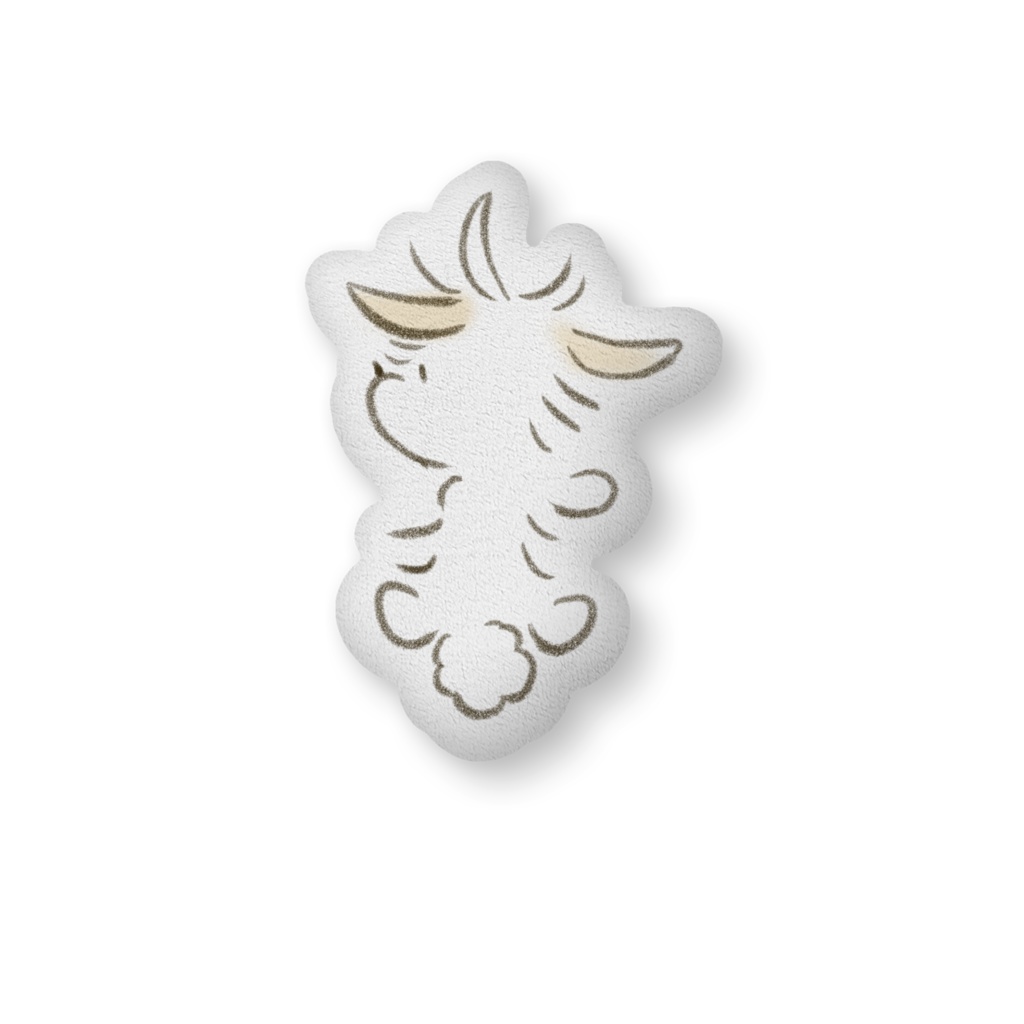 まる へそてん クッション