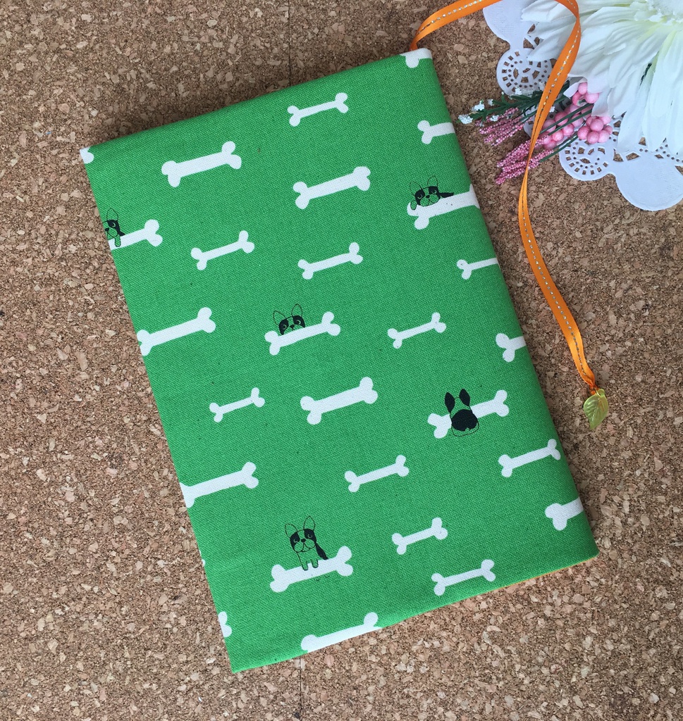 ブックカバー(フレンチブルドッグ)