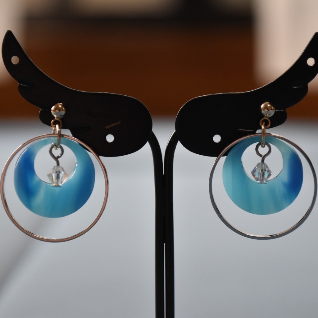 人魚のお散歩(水面:A) ピアス/イヤリング