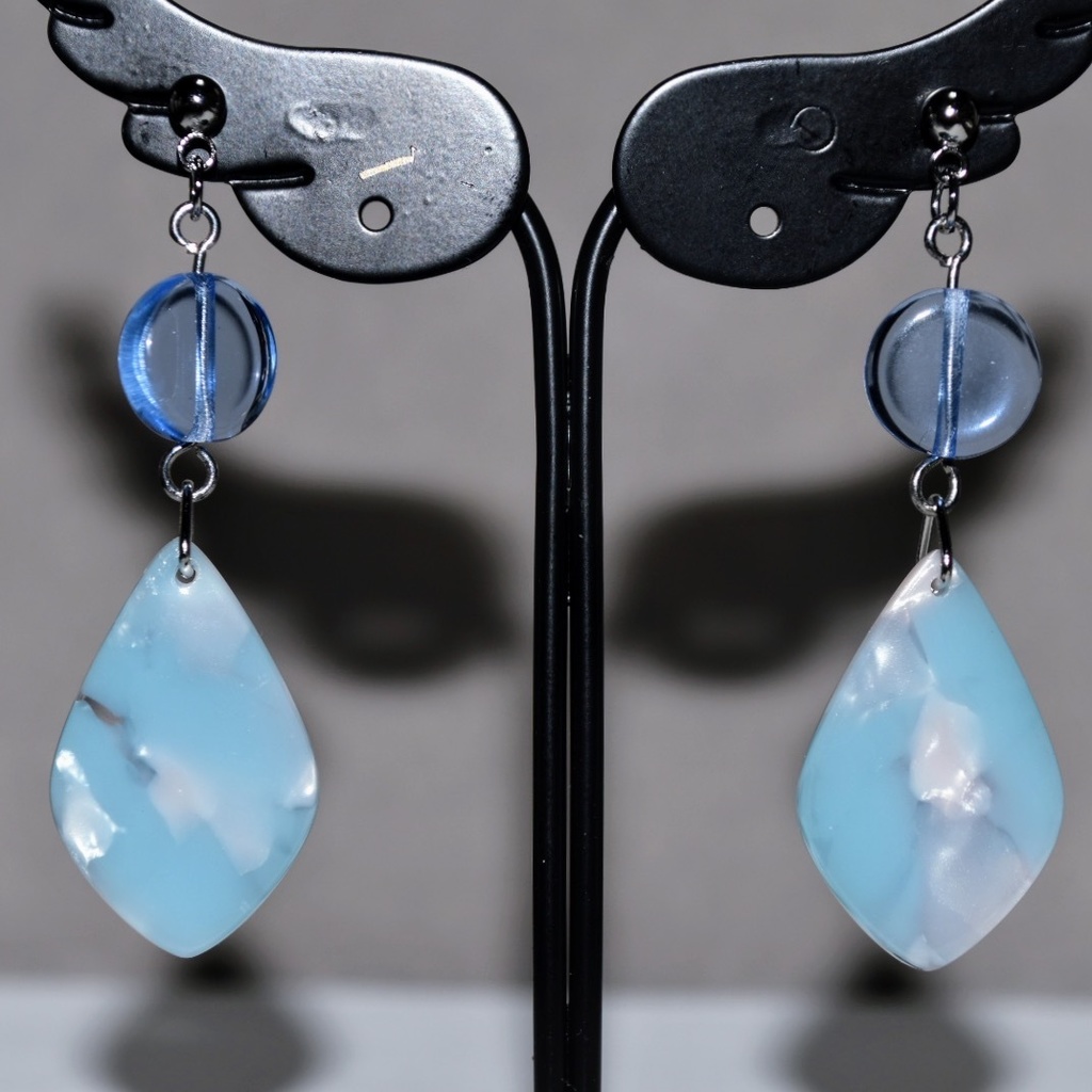 【再販不可】空模様(晴れ) ピアス/イヤリング