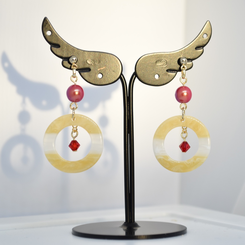 ショートケーキのピアス/イヤリング【レトロ喫茶シリヰズ】