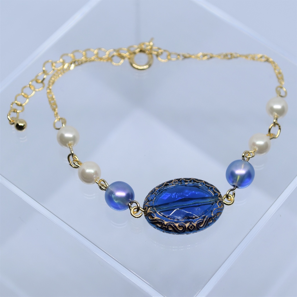 蒼い洞窟 ブレスレット