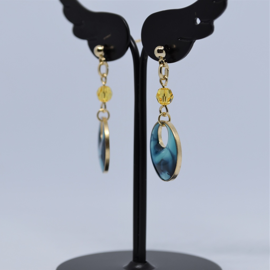 宵月のピアス/イヤリング