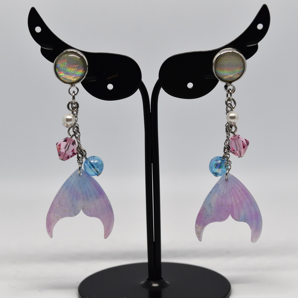 ある人魚の恋（ショート）ピアス/イヤリング