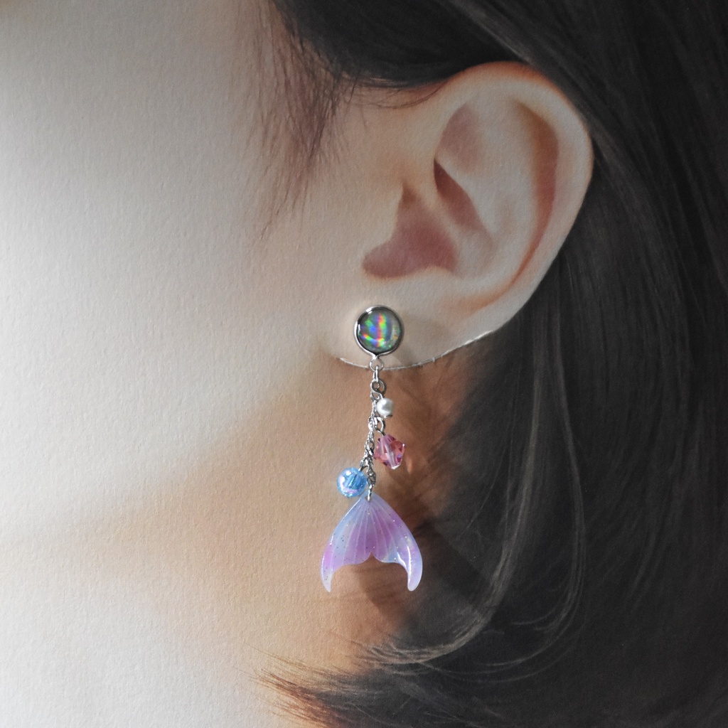 ある人魚の恋(ショート)ピアス/イヤリング