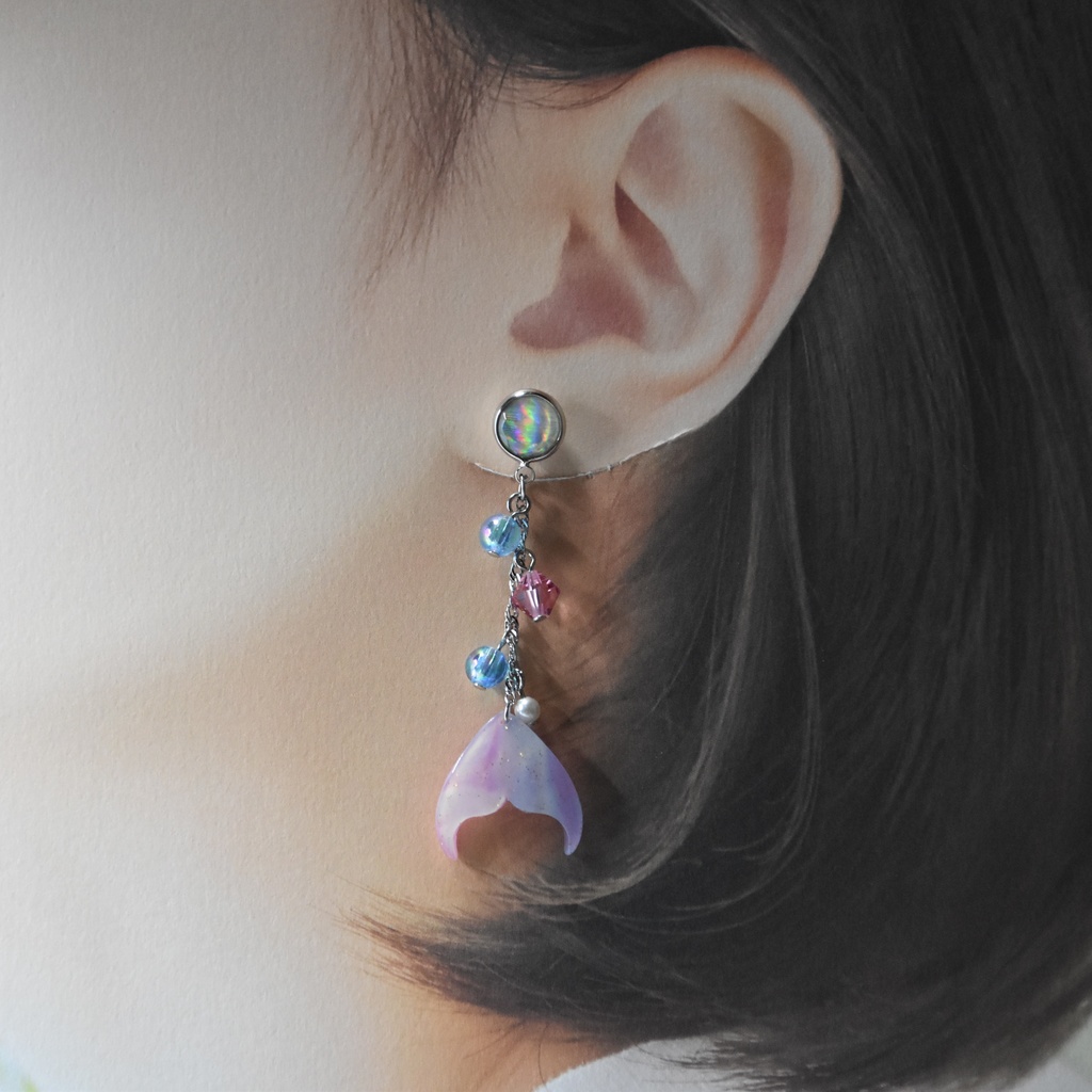 ある人魚の恋(ロング)ピアス/イヤリング