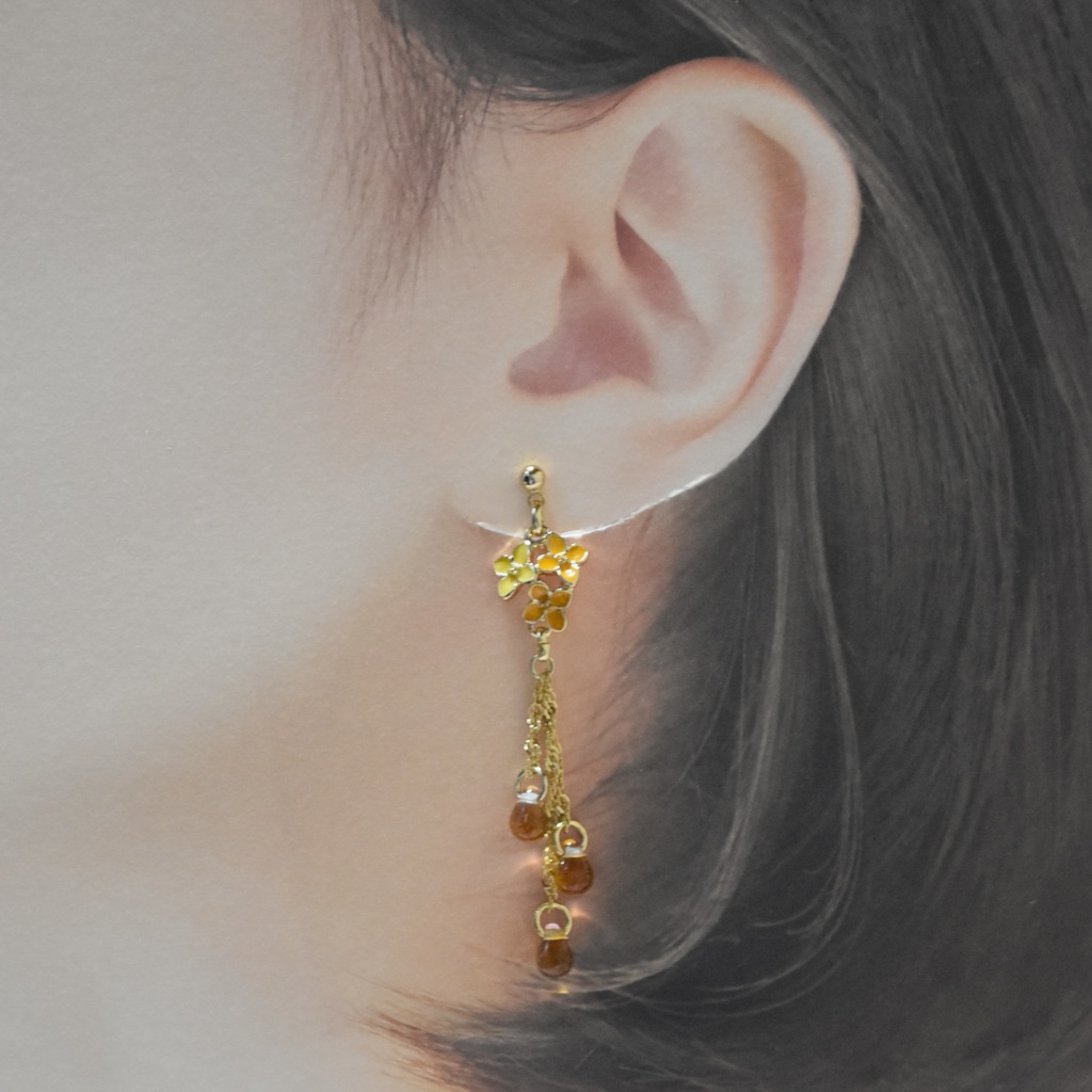 秋薫る ピアス/イヤリング