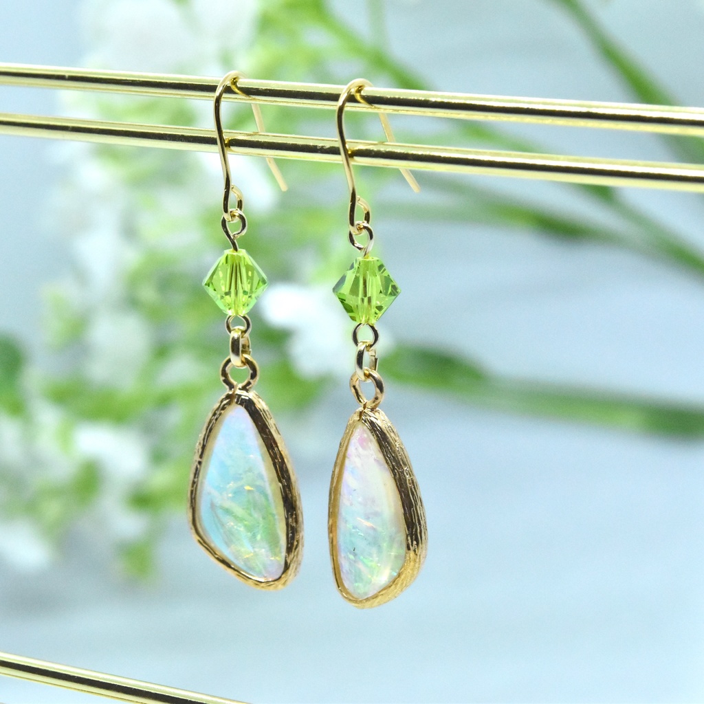 妖精王の羽根の耳飾り【蛮神イメージアクセサリー】