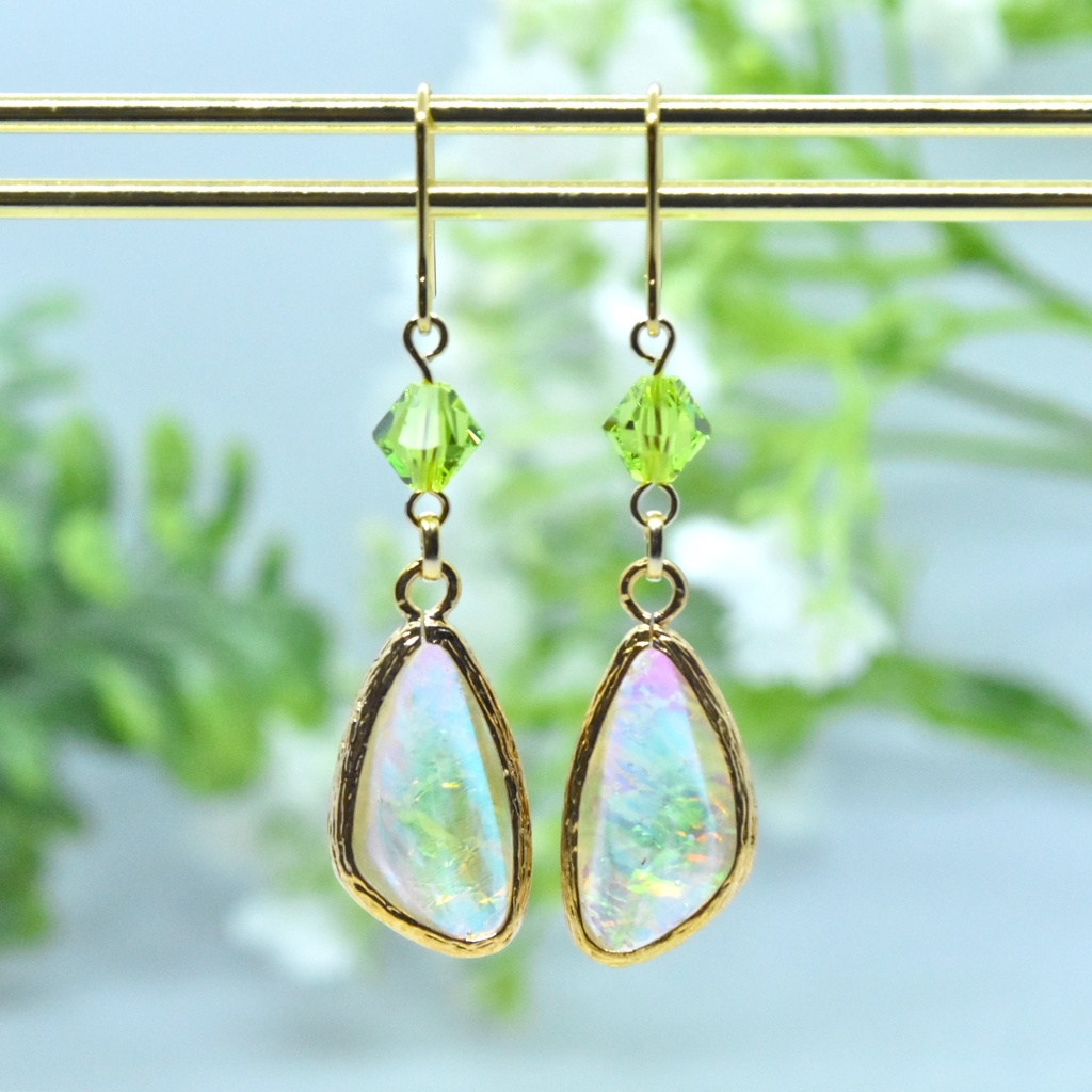 妖精王の羽根の耳飾り【蛮神イメージアクセサリー】