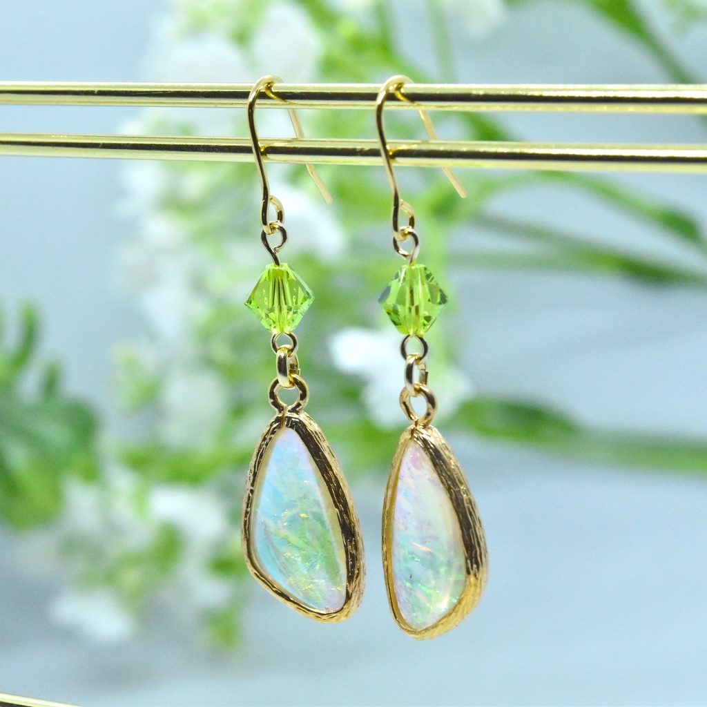 妖精王の羽根の耳飾り【蛮神イメージアクセサリー】