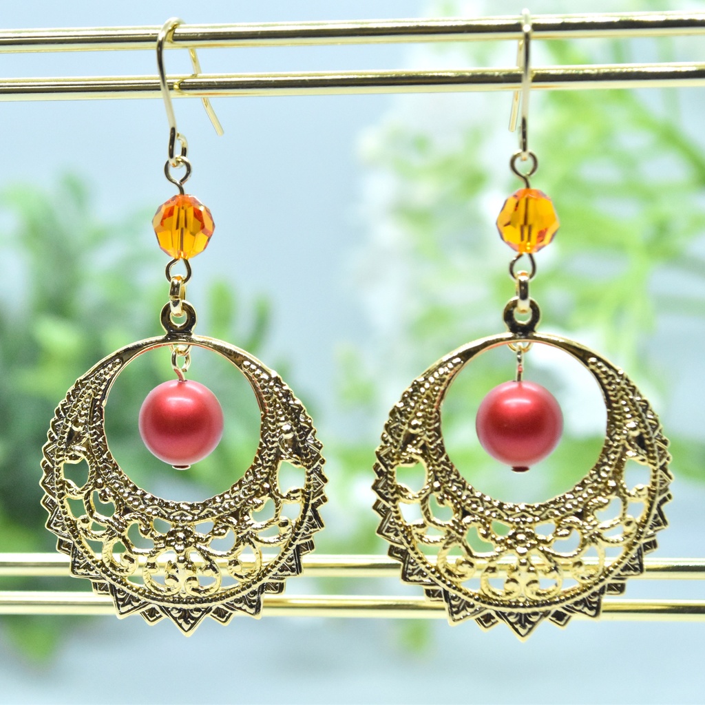 金輪の貴婦人 アーゼマ:A【十二神イメージ ピアス/イヤリング 】