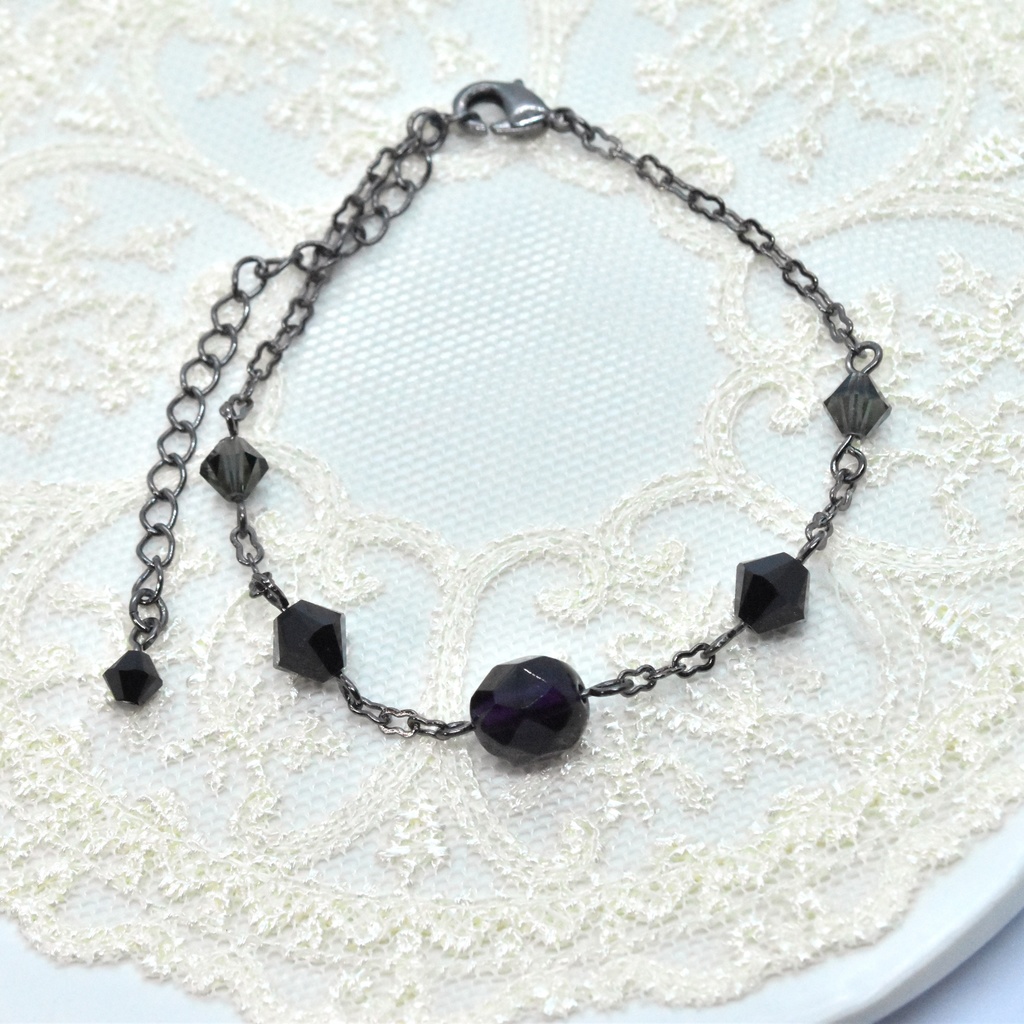 宵闇の使徒:ブラック【キャラクターイメージブレスレット】