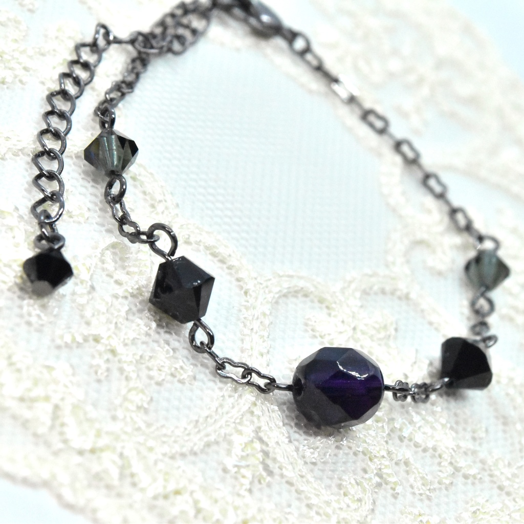 宵闇の使徒:ブラック【キャラクターイメージブレスレット】