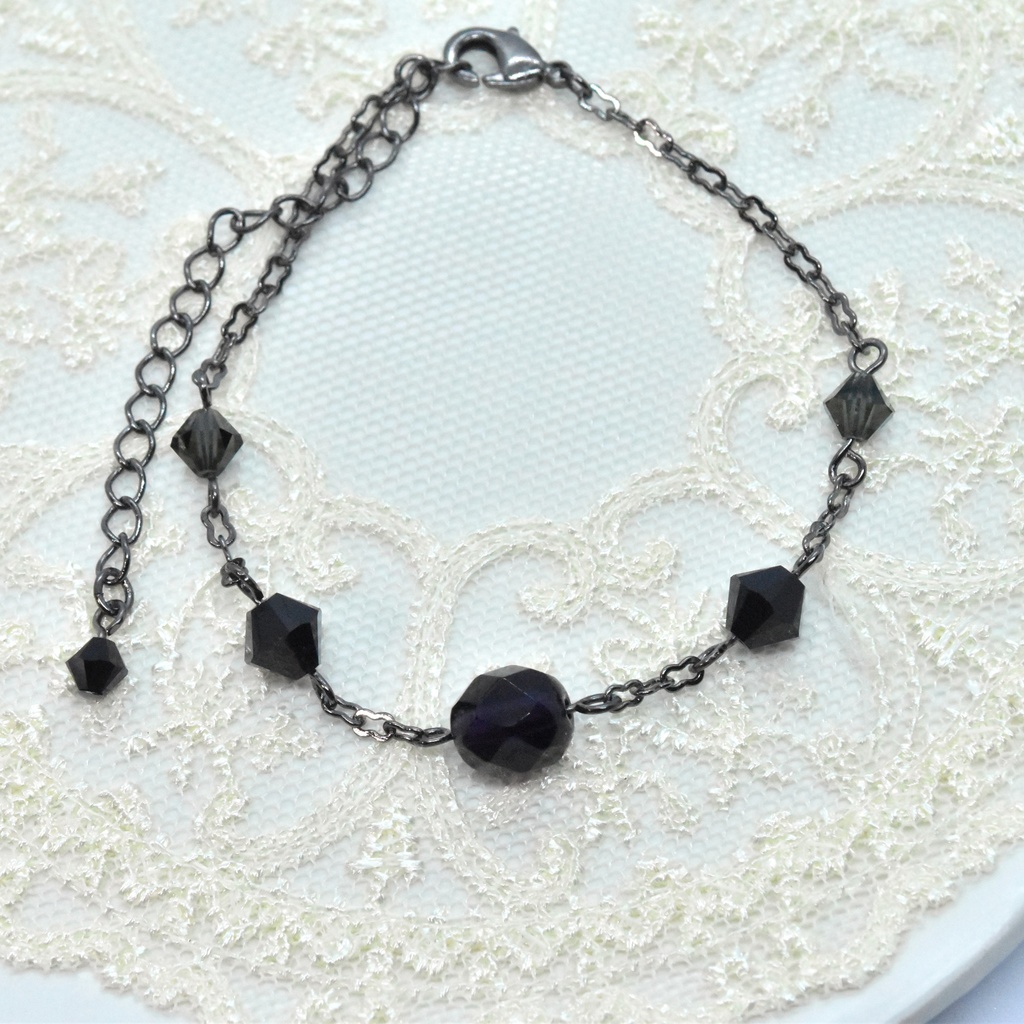 宵闇の使徒:ブラック【キャラクターイメージブレスレット】