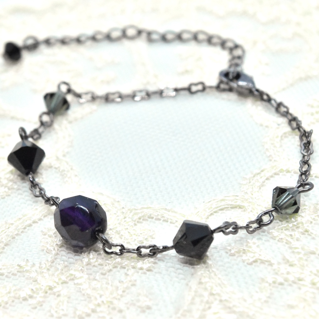 宵闇の使徒:ブラック【キャラクターイメージブレスレット】