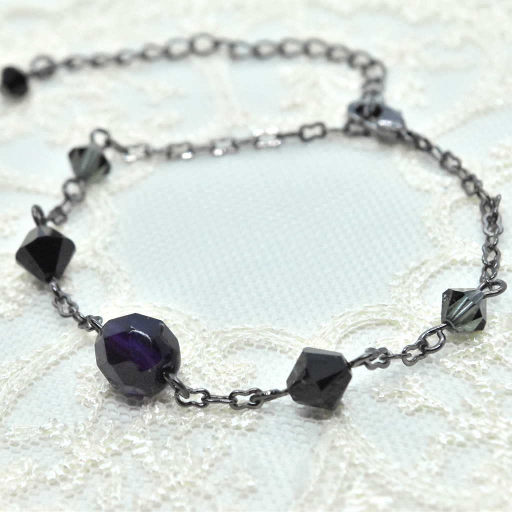 宵闇の使徒:ブラック【キャラクターイメージブレスレット】