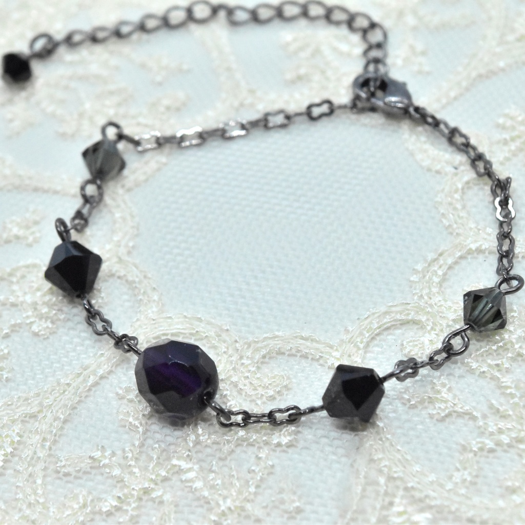 宵闇の使徒:ブラック【キャラクターイメージブレスレット】