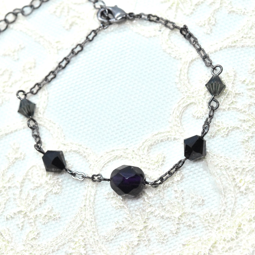 宵闇の使徒:ブラック【キャラクターイメージブレスレット】