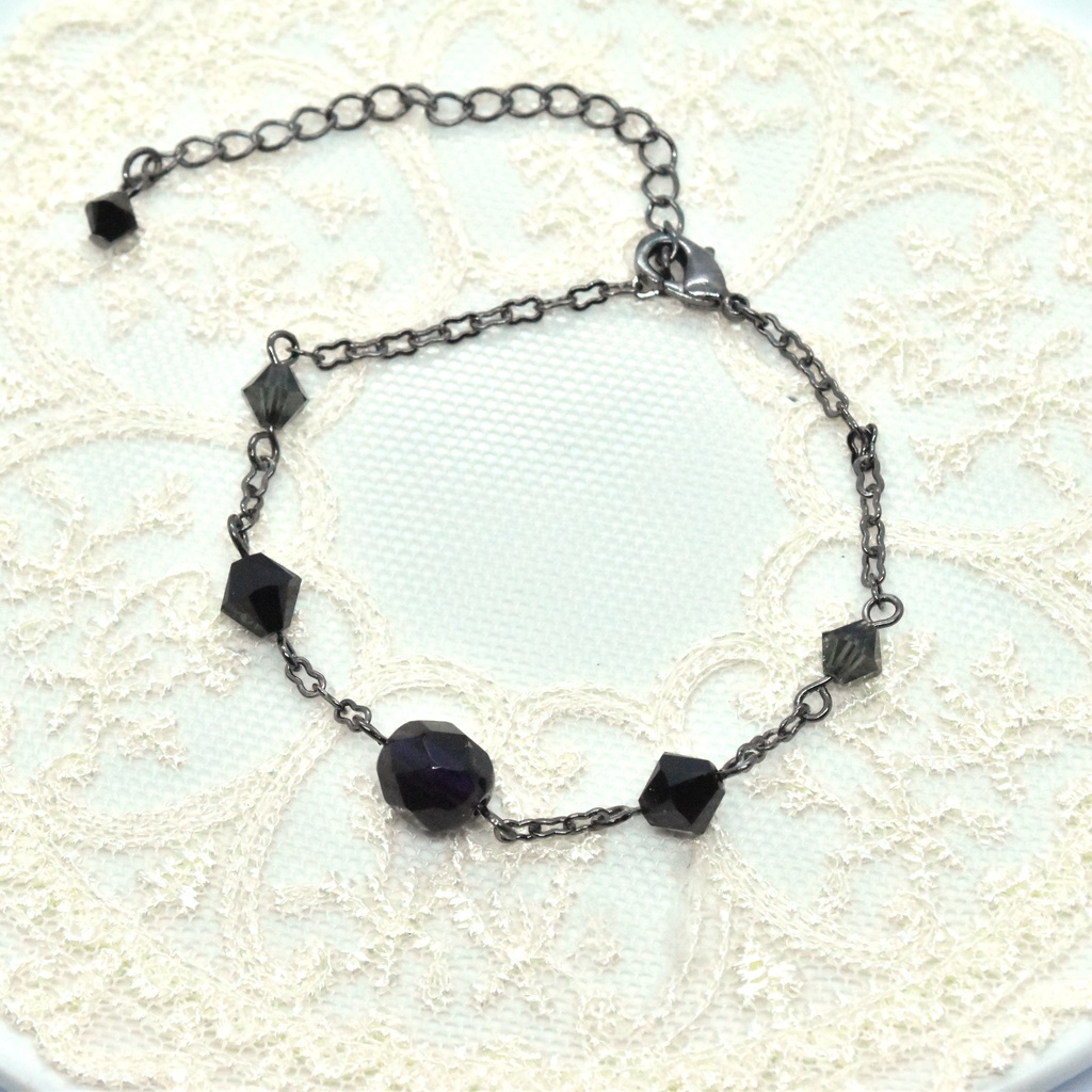 宵闇の使徒:ブラック【キャラクターイメージブレスレット】