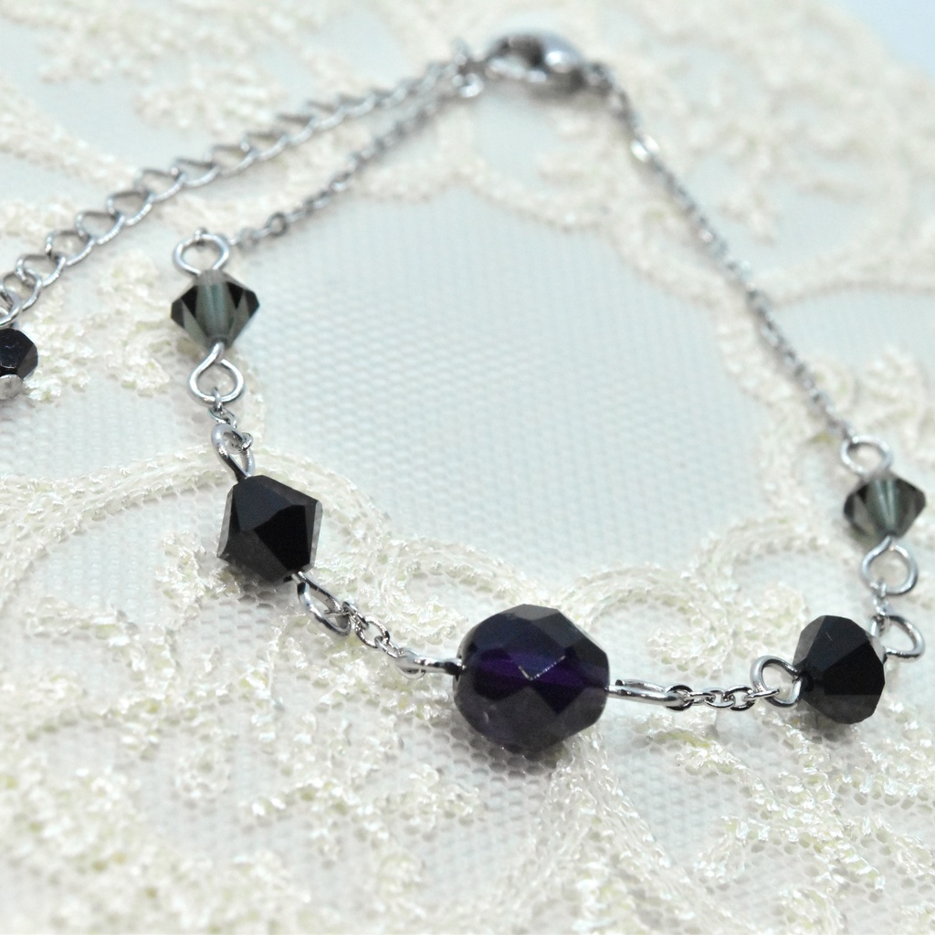 宵闇の使徒:シルバー【キャラクターイメージブレスレット】