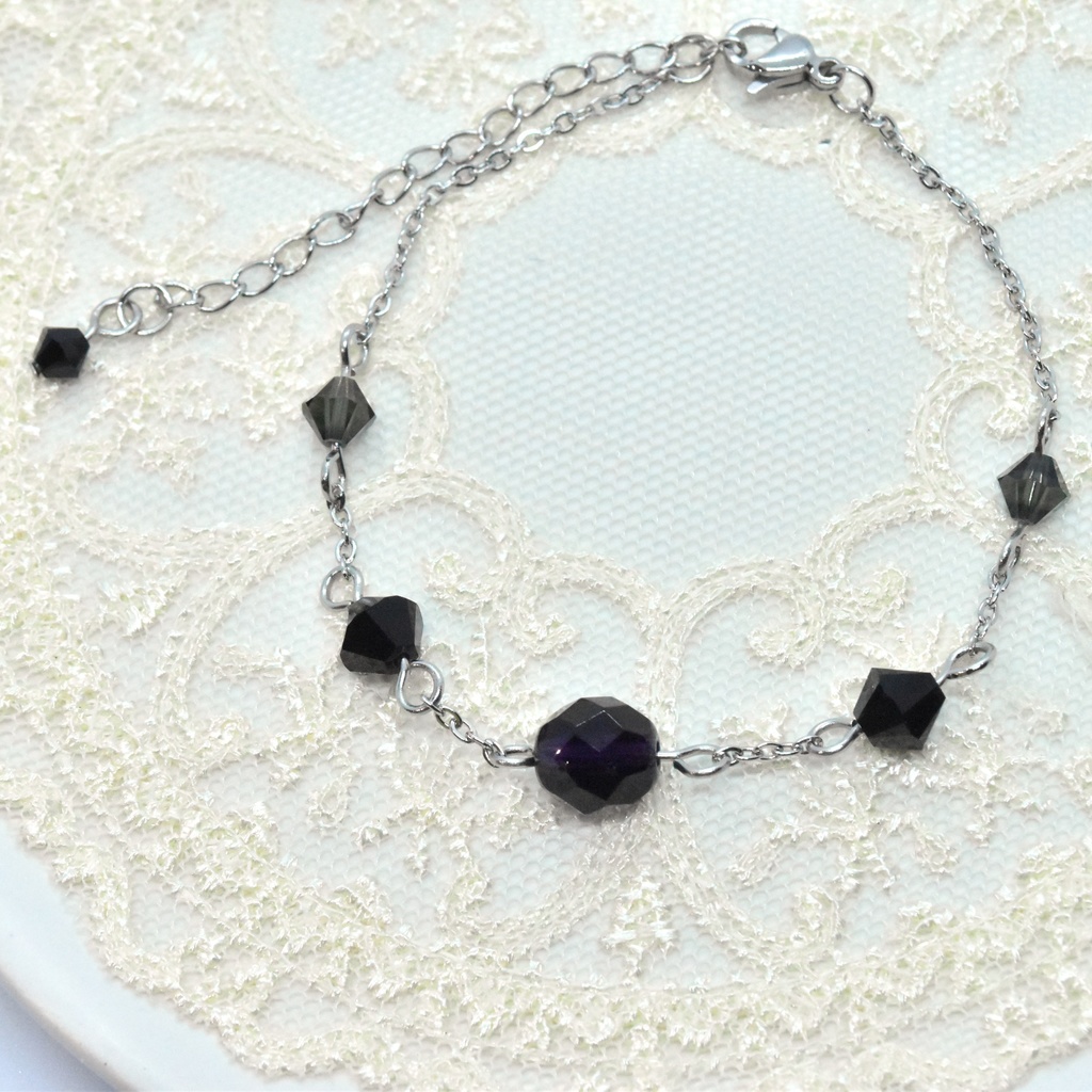 宵闇の使徒:シルバー【キャラクターイメージブレスレット】