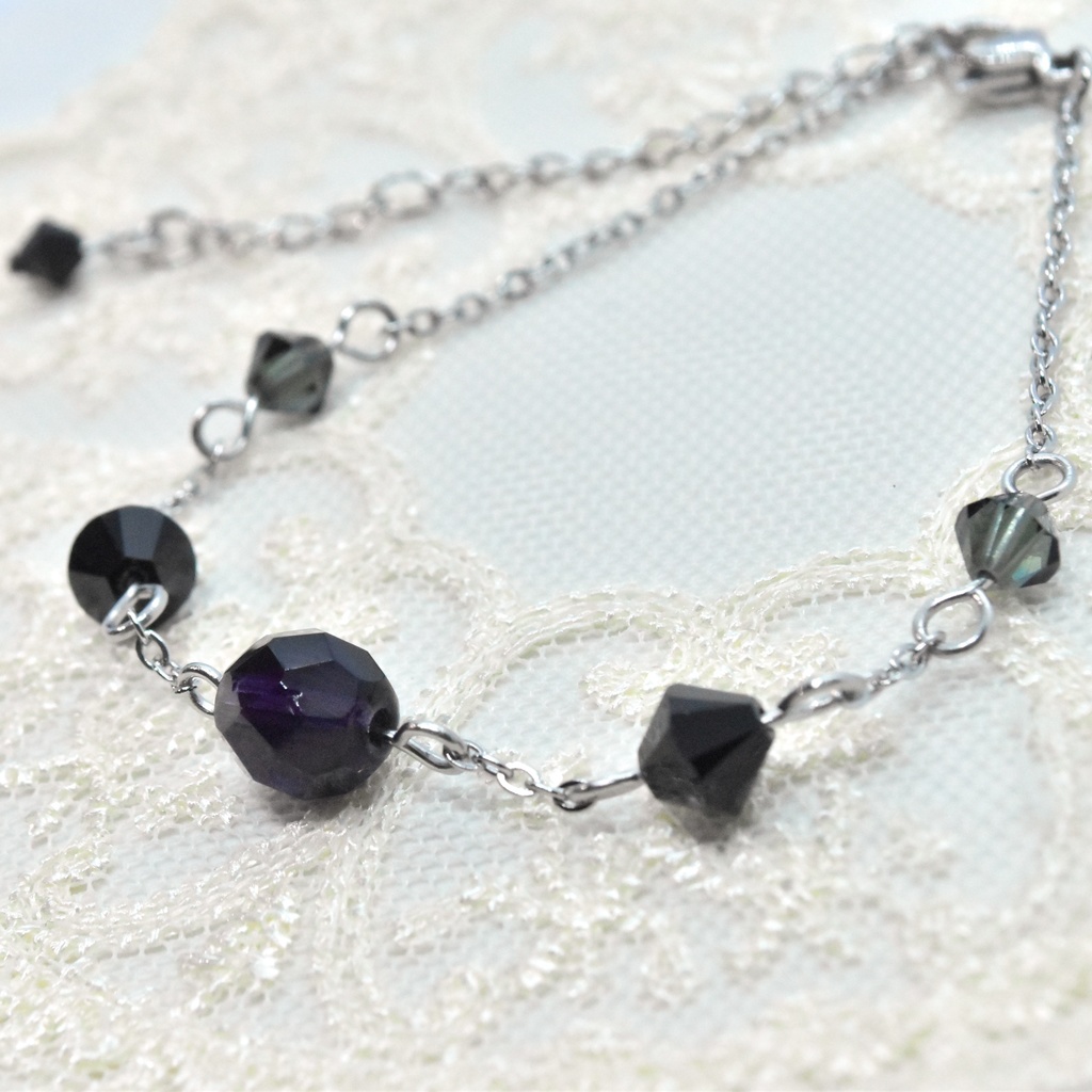 宵闇の使徒:シルバー【キャラクターイメージブレスレット】