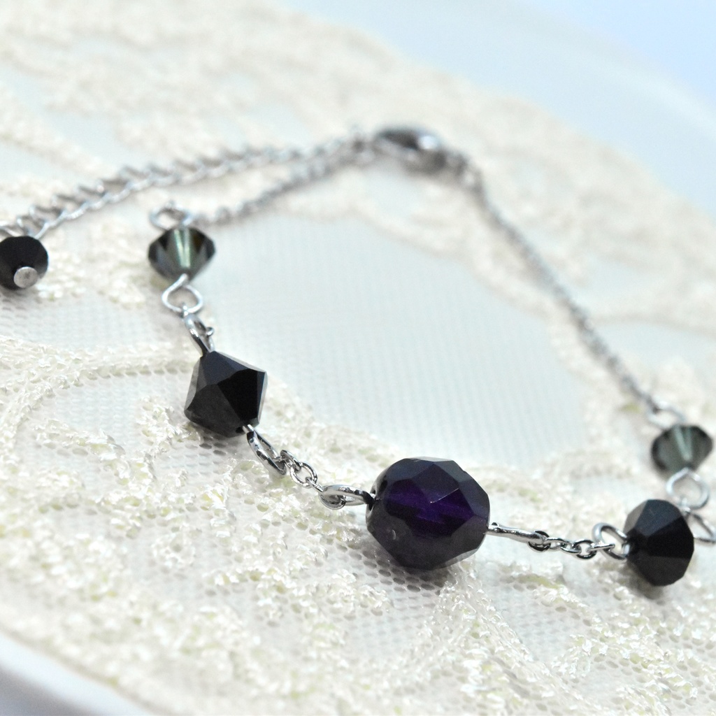 宵闇の使徒:シルバー【キャラクターイメージブレスレット】