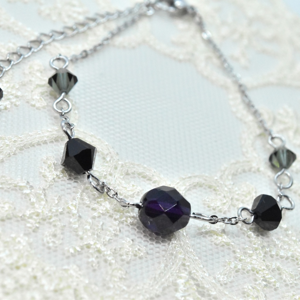 宵闇の使徒:シルバー【キャラクターイメージブレスレット】