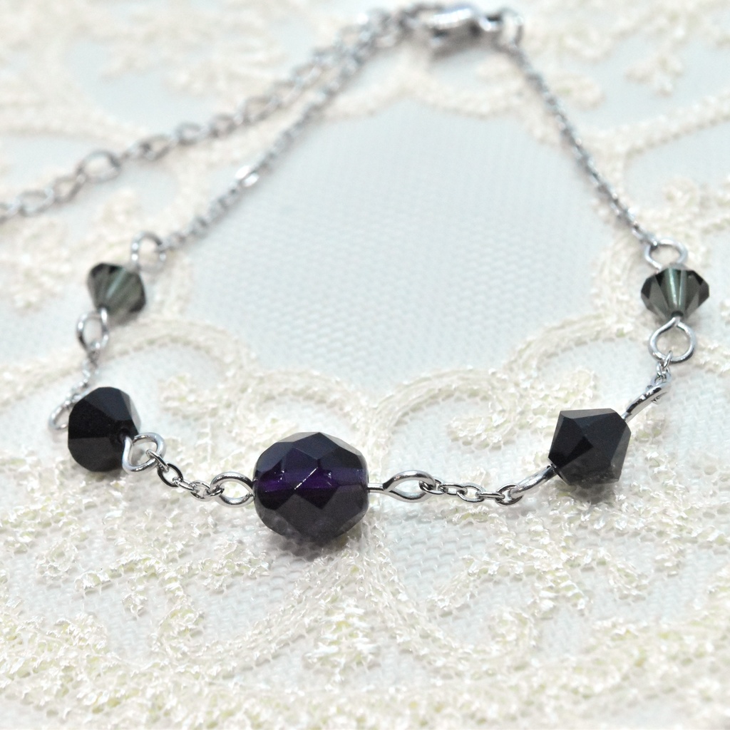 宵闇の使徒:シルバー【キャラクターイメージブレスレット】