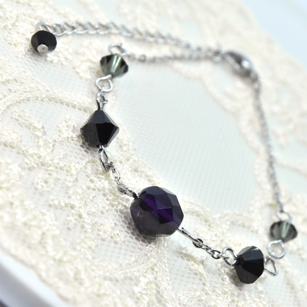 宵闇の使徒:シルバー【キャラクターイメージブレスレット】