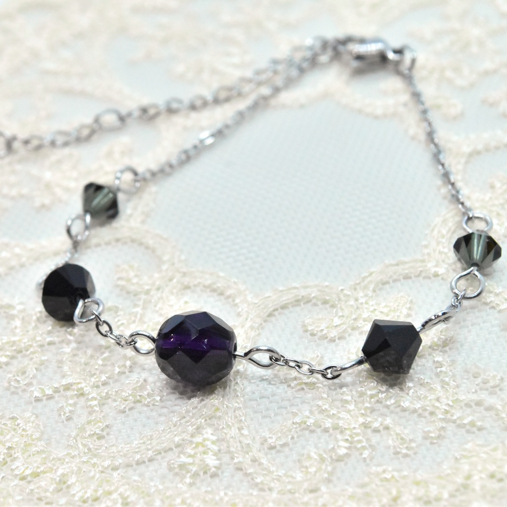 宵闇の使徒:シルバー【キャラクターイメージブレスレット】