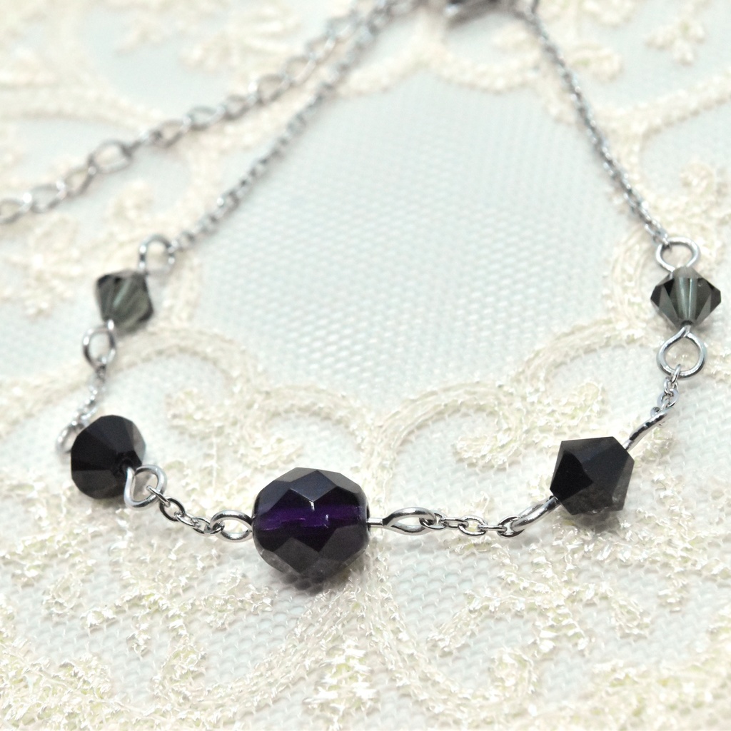 宵闇の使徒:シルバー【キャラクターイメージブレスレット】