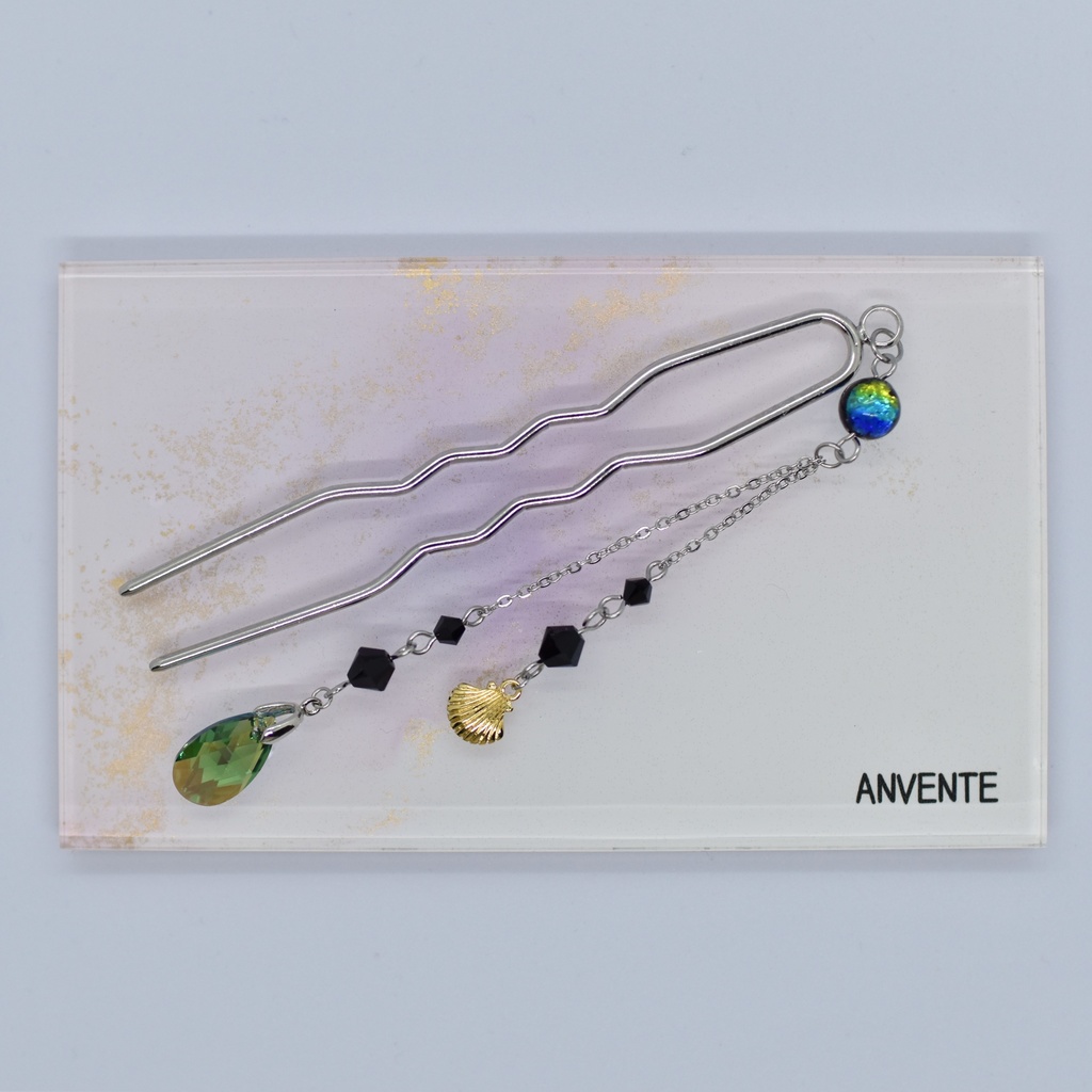 けらま・エリナイトシマー×貝殻 かんざし