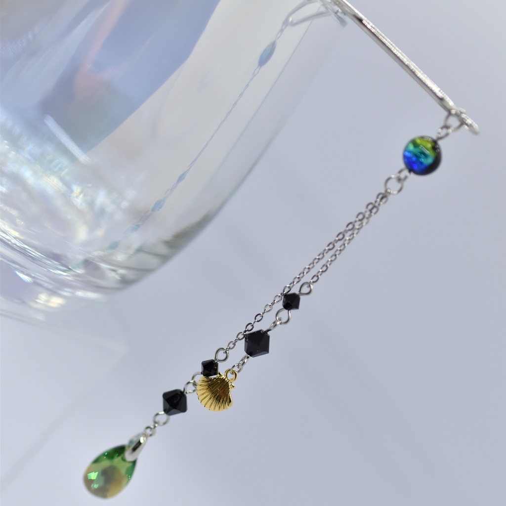 けらま・エリナイトシマー×貝殻 かんざし