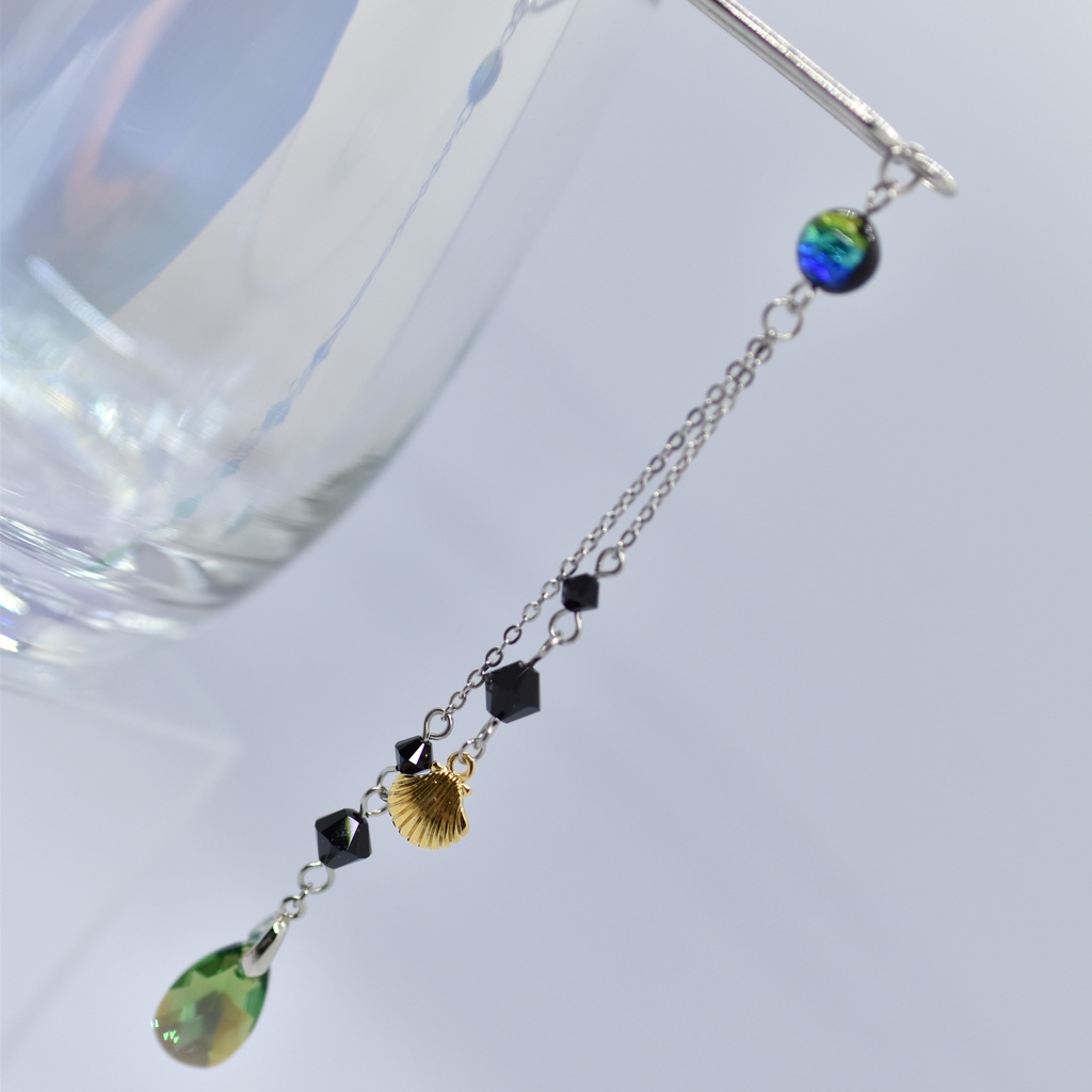 けらま・エリナイトシマー×貝殻 かんざし