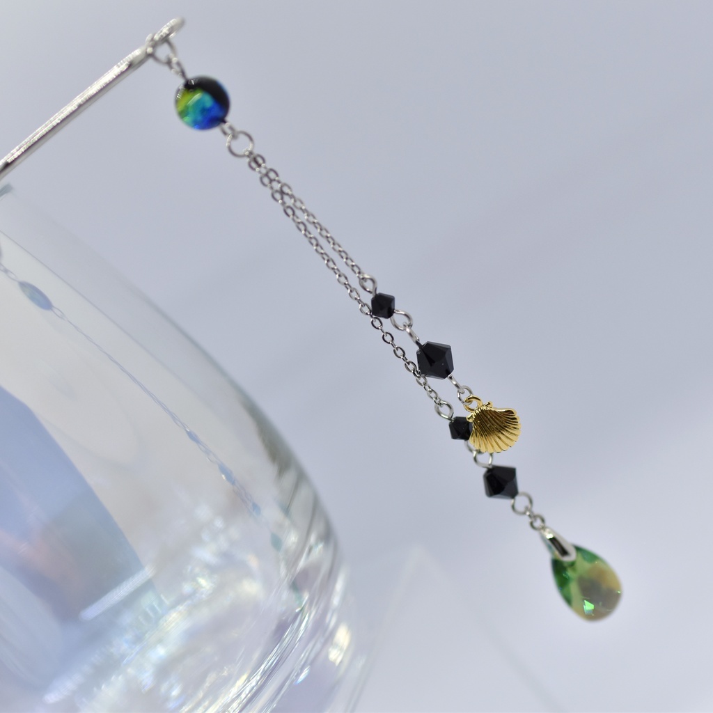 けらま・エリナイトシマー×貝殻 かんざし