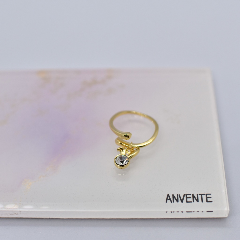 うさぎのリング・ゴールド(フリーサイズ)