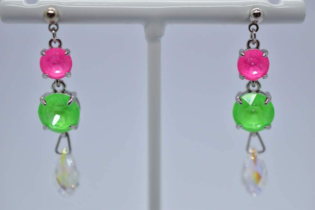 ダンシング・グリーン イメージピアス・イヤリング(A)